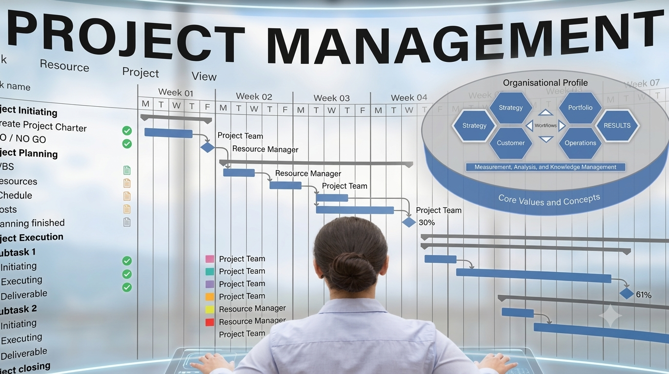 Industrial project planning and management