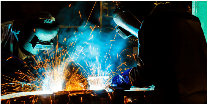 Industrial workshop welding and fabrication